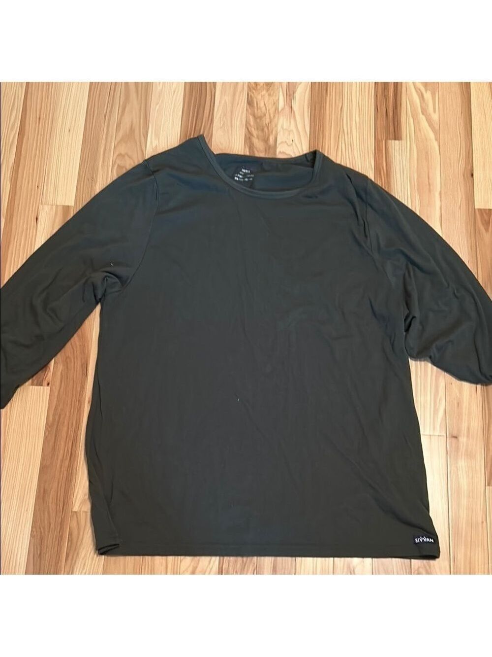 Women's Long Sleeve Top - Dark Green